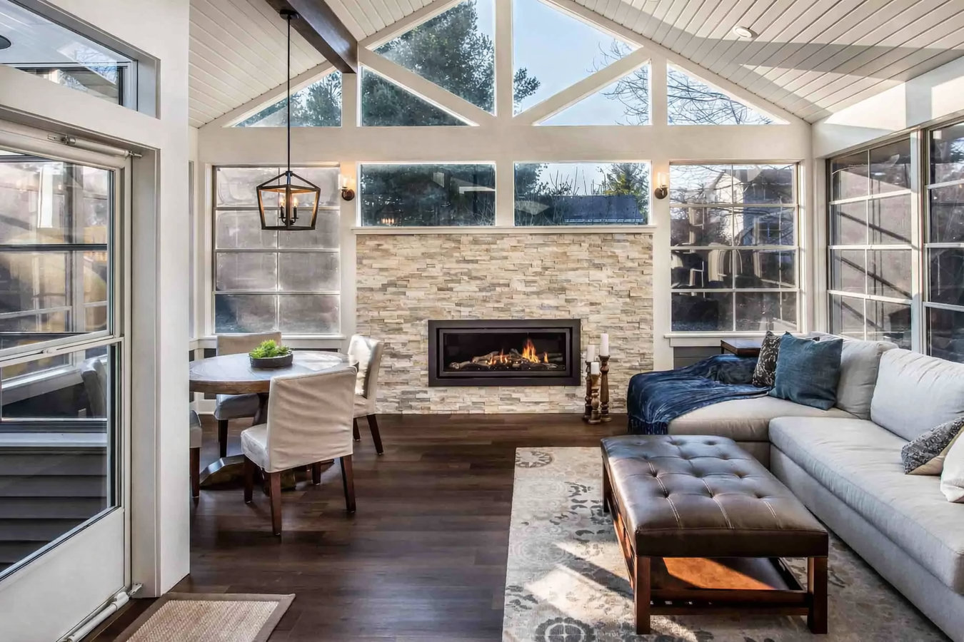 Deck-to-sunroom conversion in Ventura, CA